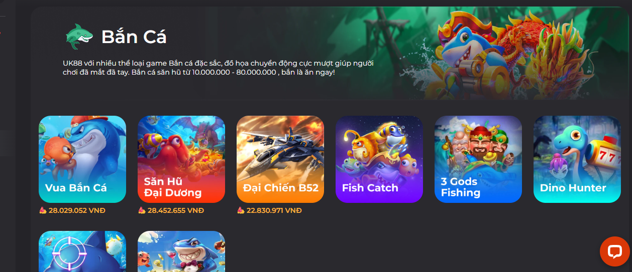 Bắn Cá là một trong những tựa game siêu hot tại nhà cái