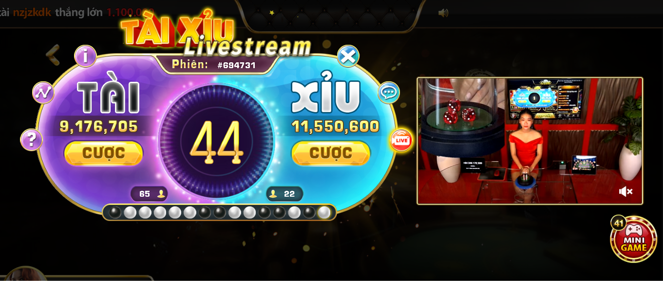 Cách chơi tài xỉu livestream được đánh giá cực dễ dàng