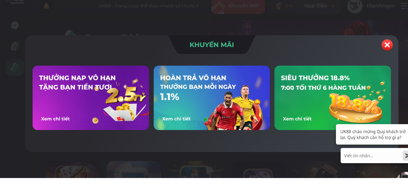 Nhà cái luôn tung ra những sự kiện khuyến mãi cực hot cho người chơi