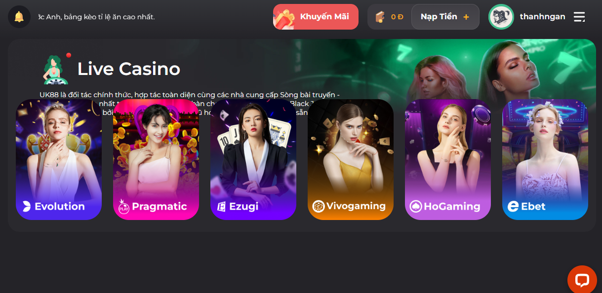 Casino hiện là tựa game cực hot được yêu thích nhất nhà cái