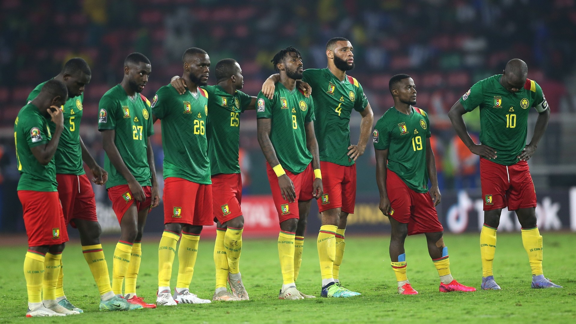 Phong độ của đội Cameroon