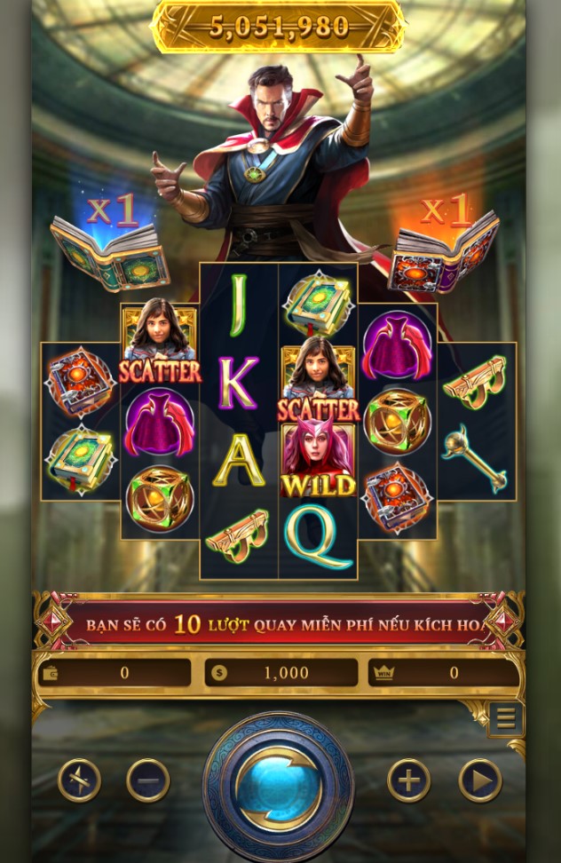 Giao diện game cực kỳ chất lượng