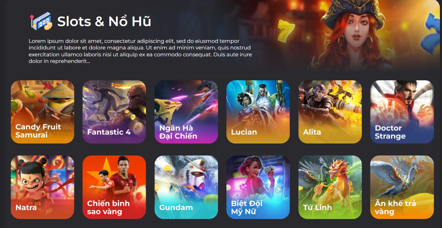 Hệ thống game no hu cực khủng tại uk88