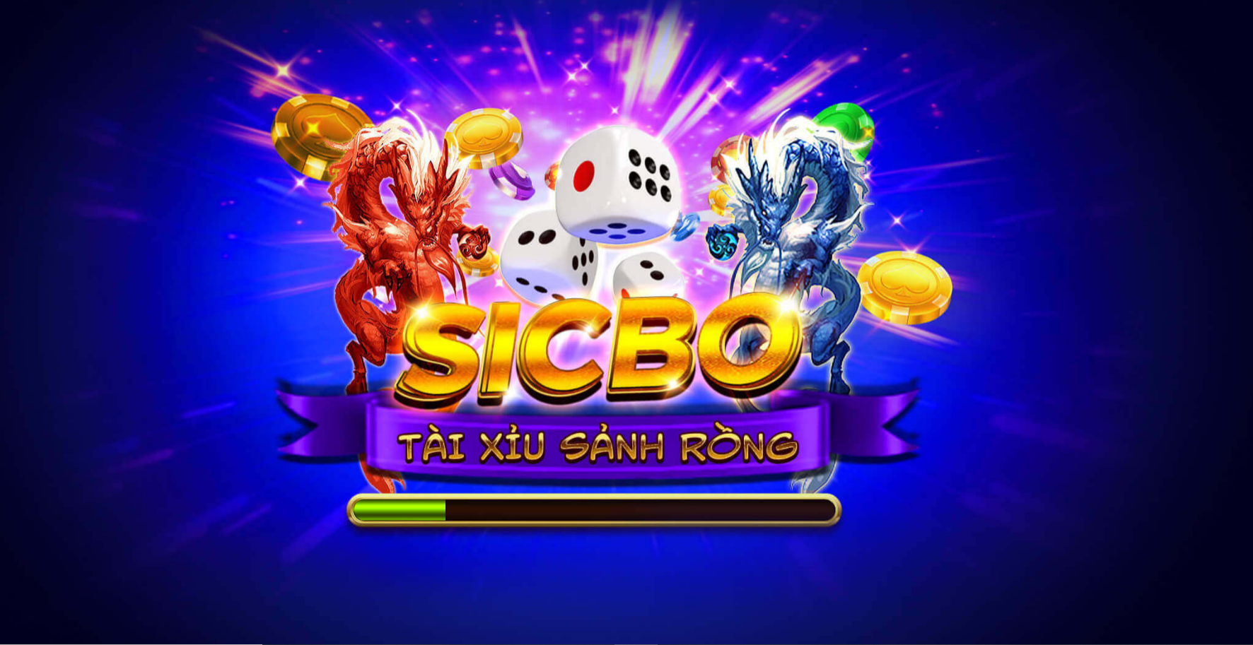 Giao diện cực bắt mắt khi tham gia Tài xỉu sảnh rồng