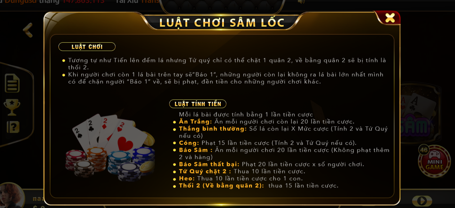 Người chơi nên nắm kinh nghiệm đánh Sâm lốc hiệu quả