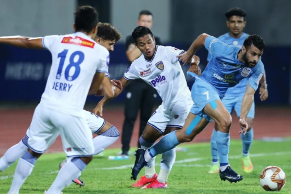 Cuộc cham trán giữa Mumbai City và Chennaiyin trước đây