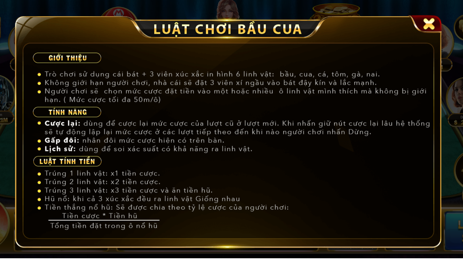 Luật chơi chi tiết giúp bạn thắng lớn tại Bầu Cua UK88