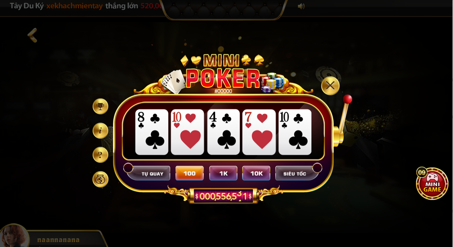 Mini poker- tựa game đình đám tại nhà cái UK88