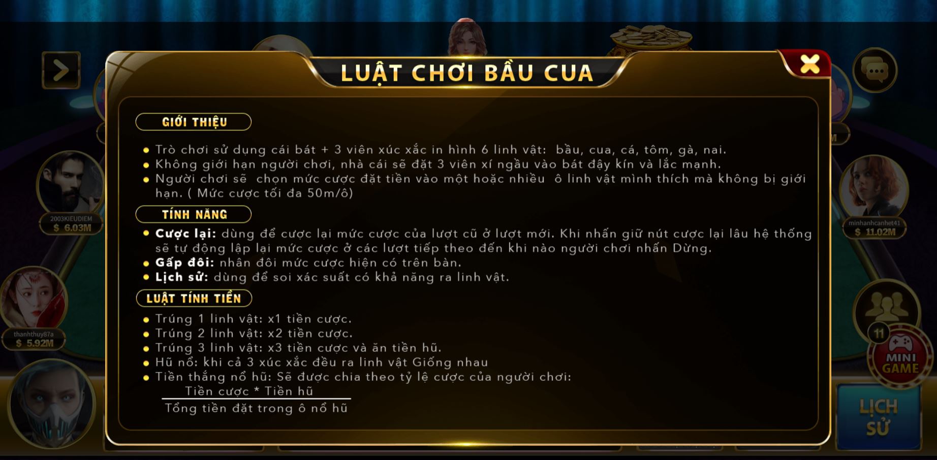 hướng dẫn chơi bầu cua trên uk88