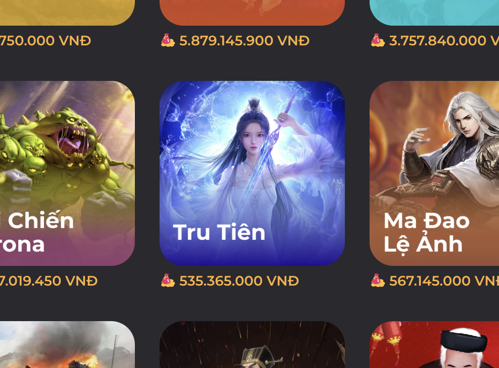 Tựa game Tru Tiên đang làm mưa làm gió trên thị trường