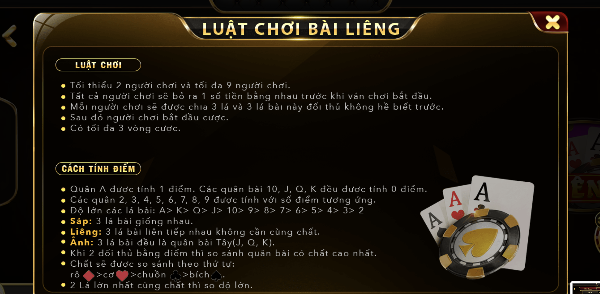 Luật chơi Liêng chi tiết tại nhà cái UK88