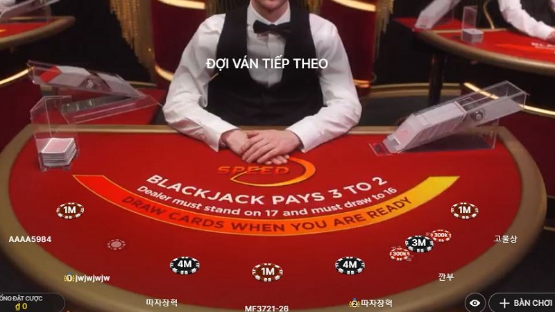 Tham gia Blackjack tại nhà cái UK88bet