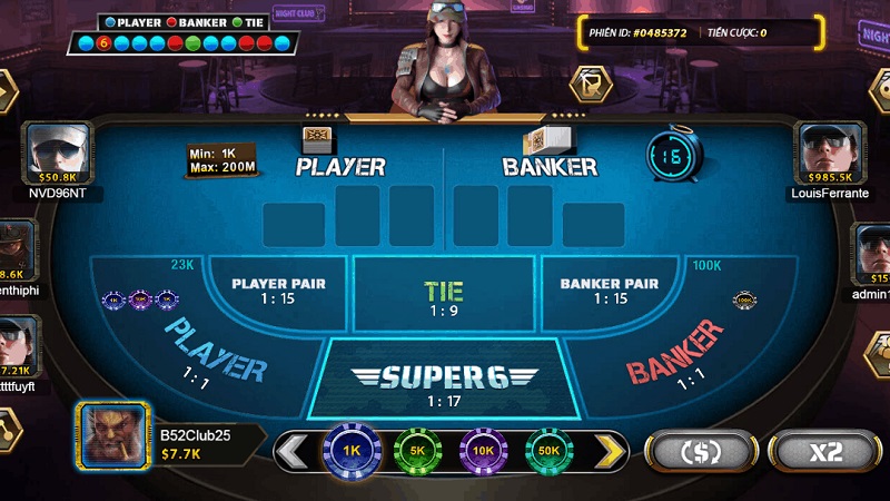 Cách chơi Baccarat tại Live Casino UK88