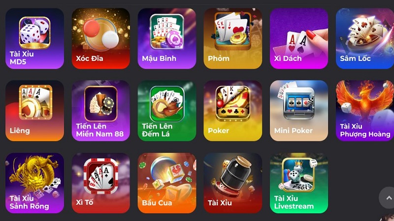 Kho game bài hấp dẫn tại nhà cái uy tín UK88