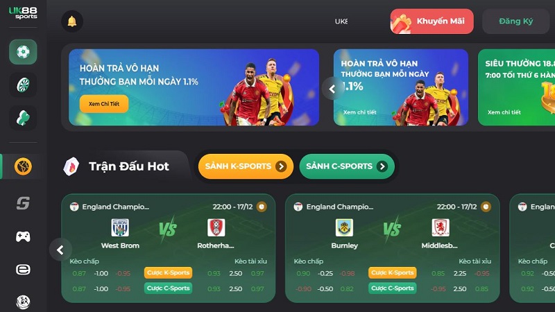 Nhà cái UK88 VIP với sự uy tín, chất lượng thu hút người chơi