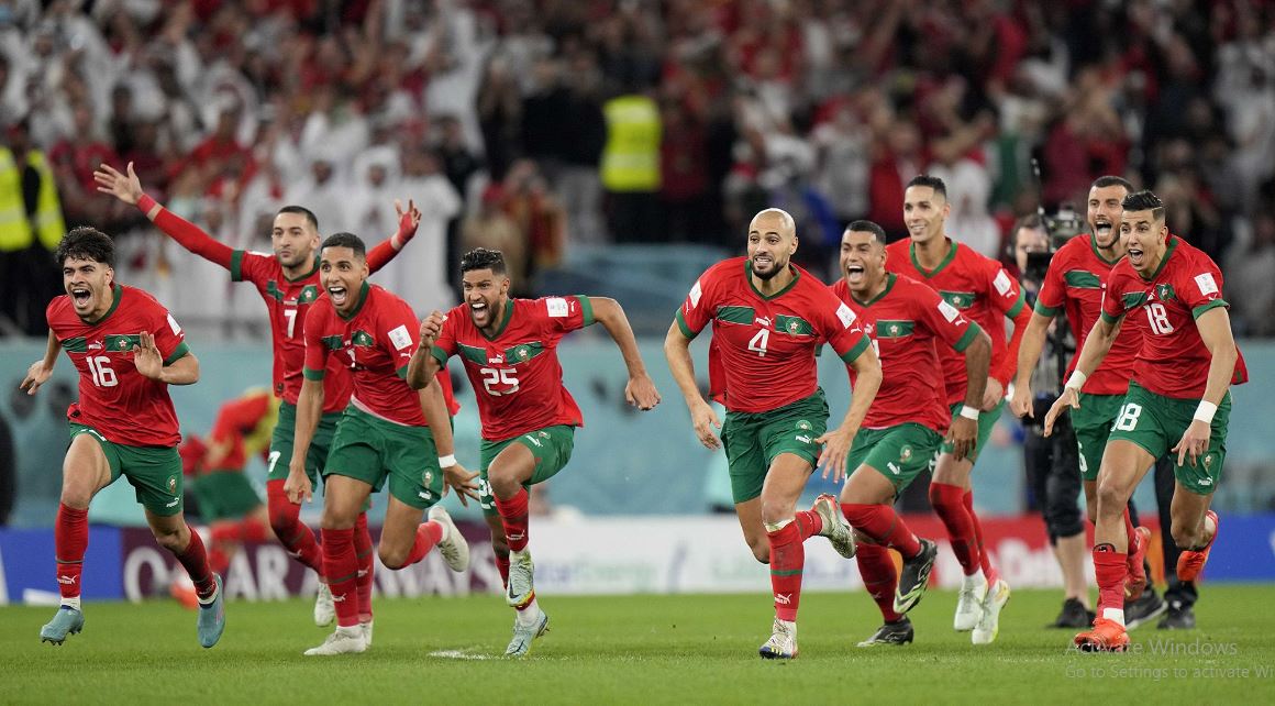 Đội tuyển Maroc đã viết tên mình vào lịch sử bóng đá