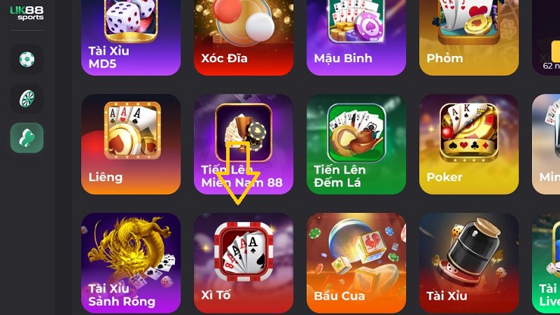 Tựa game bài Xì tố tại sân chơi UK88bet