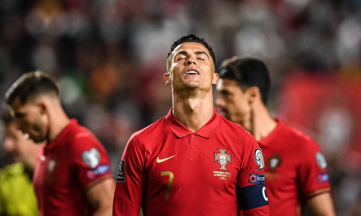 ronaldo chia tay giải đấu
