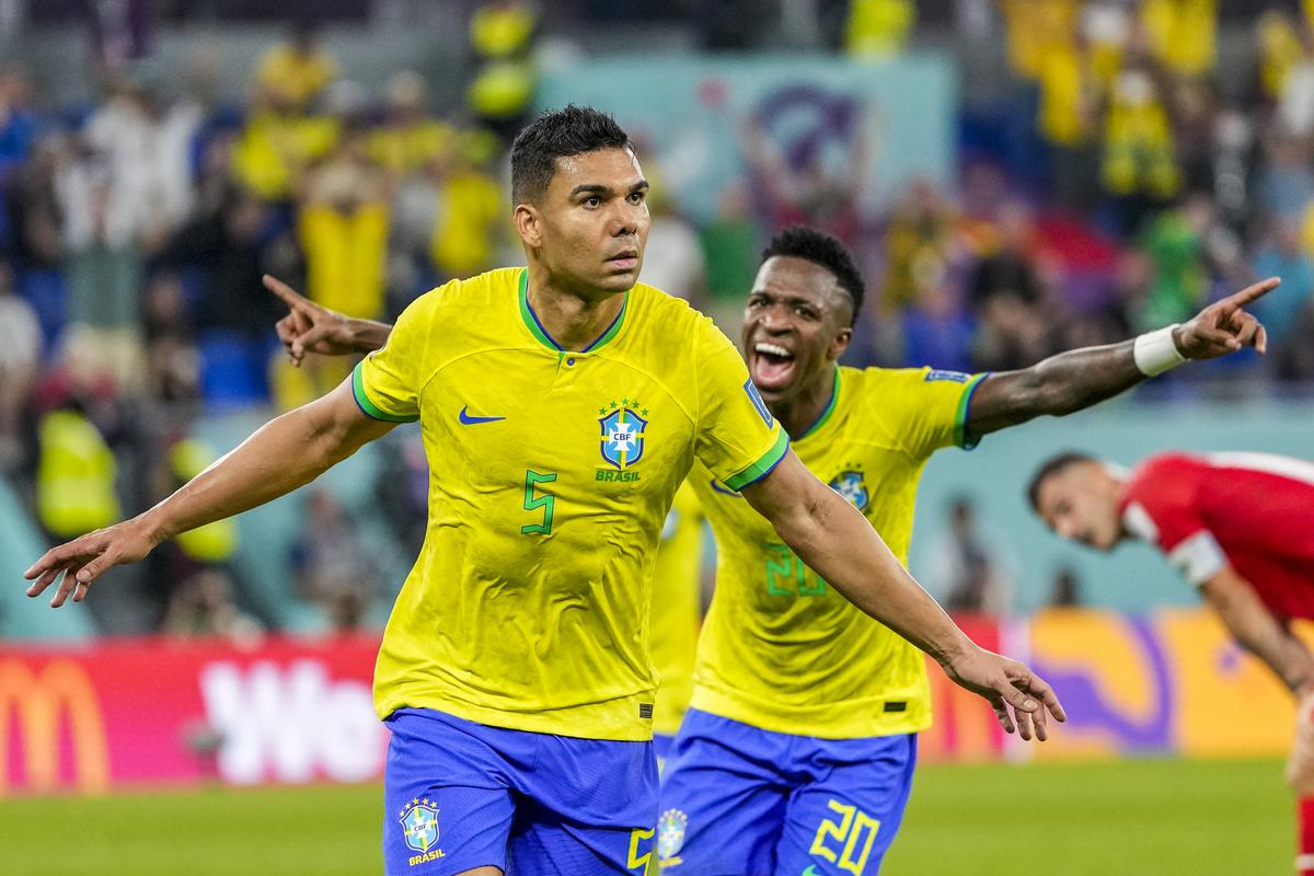 Cầu thủ đẳng cấp thế giới Casemiro của tuyển Brazil