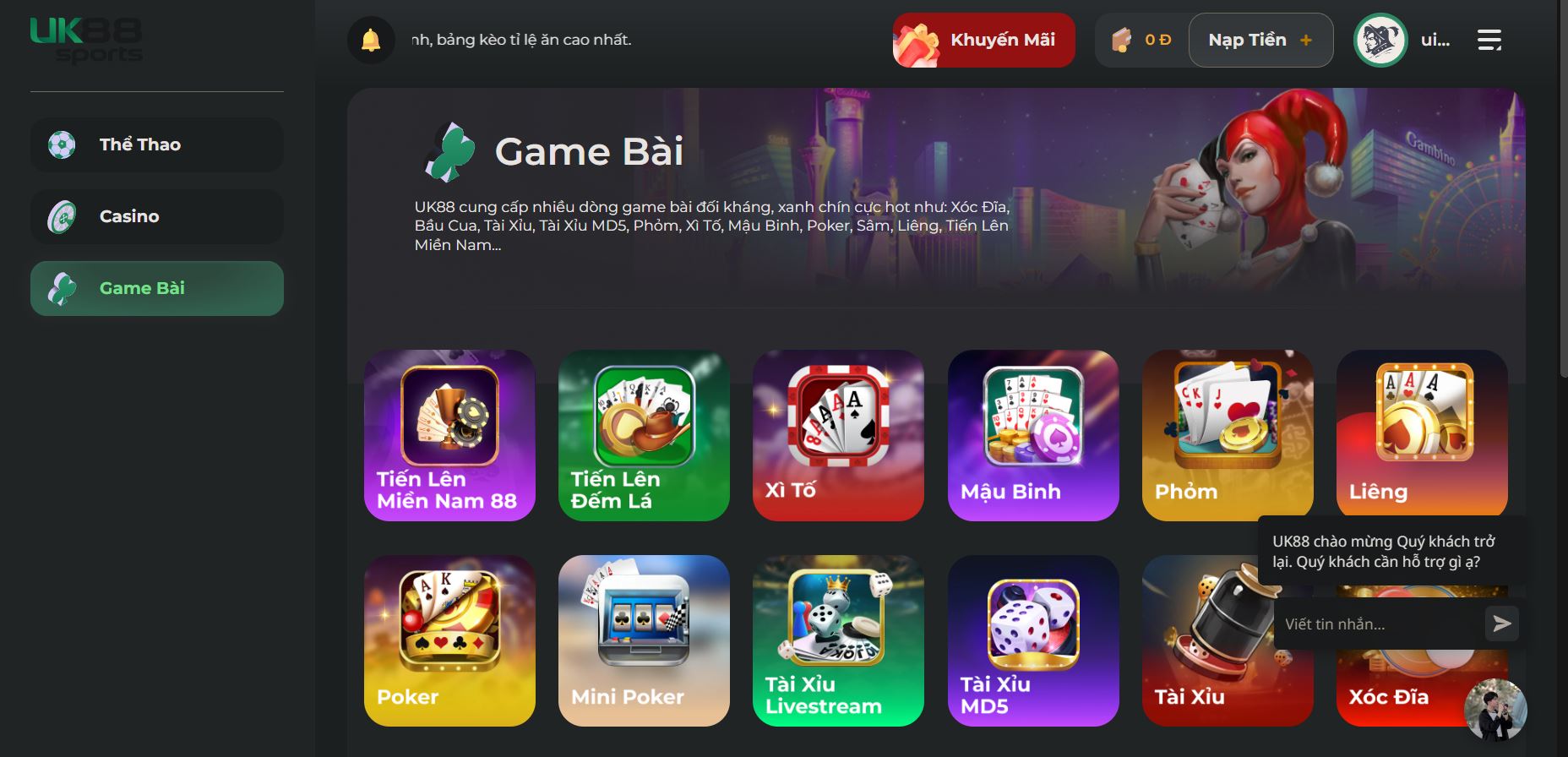 game bài uk88