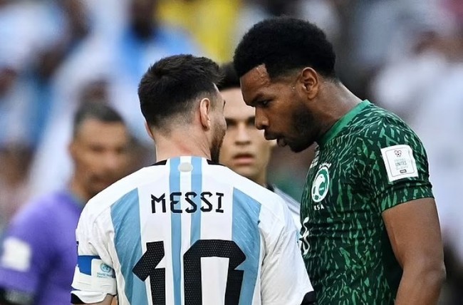 messi cùng argentina thua trước ả rập