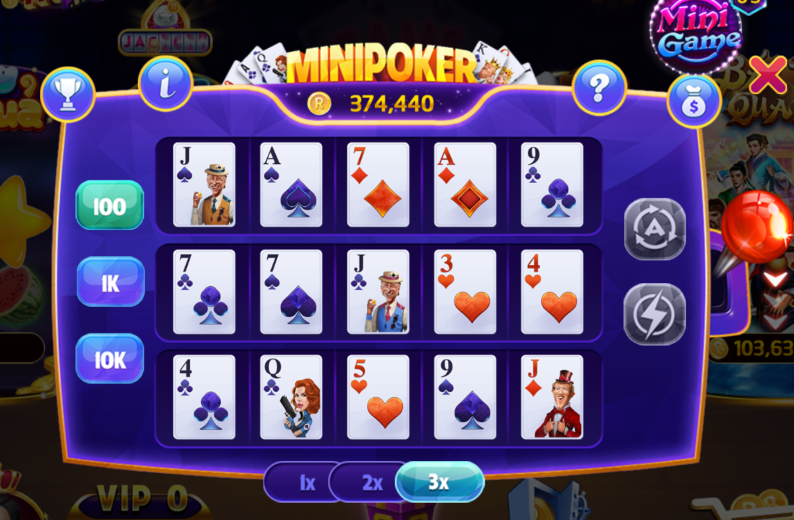 Một số lưu ý khi cược mini poker yại UK88