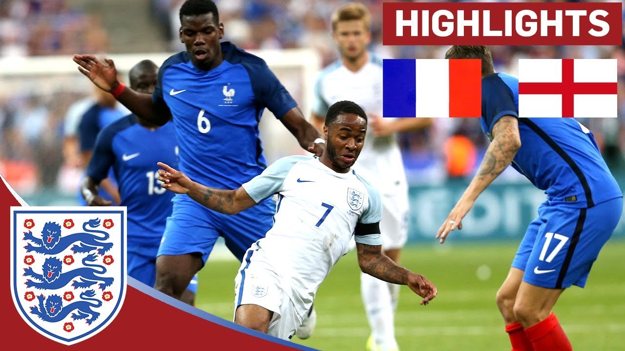 Cuộc đụng độ giữa 2 đội bóng England vs France
