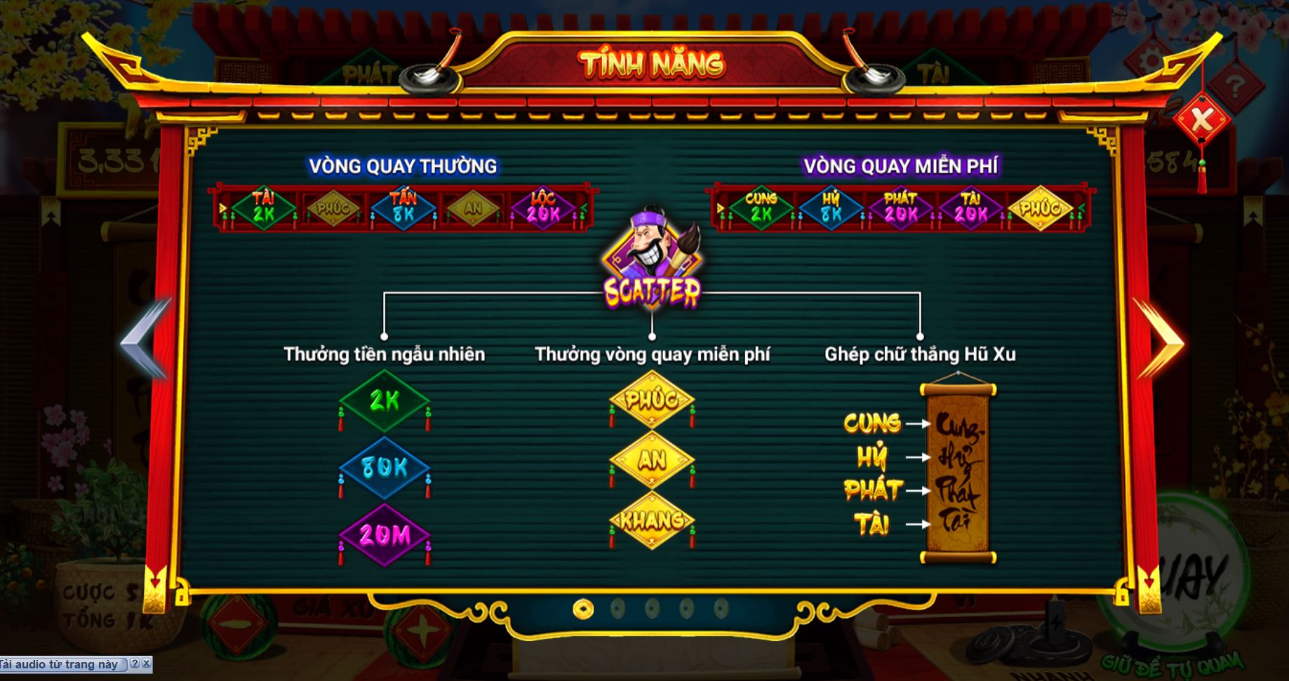 Game ông đồ với giao diện cực hấp dẫn