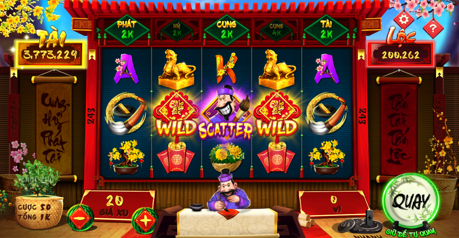 Hướng dẫn cách chơi game Ông đồ trên UK88