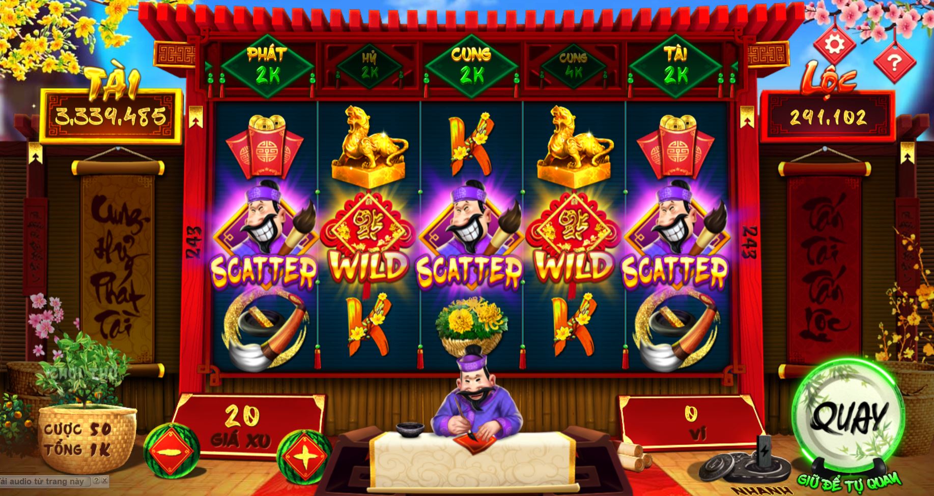 game nổ hũ ông đồ đang được yêu thích tại uk88