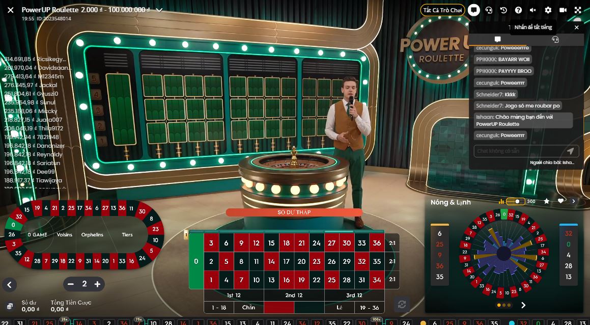 Cách chơi Roulette đại thắng tại UK88 vip