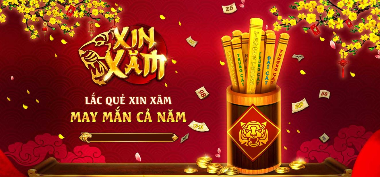Game nổ hũ Xin xăm được yêu thích tại UK88