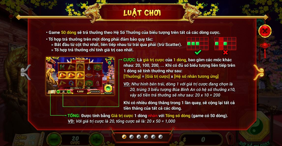 Luật chơi nổ hũ Xin xăm tại nhà cái UK88bet