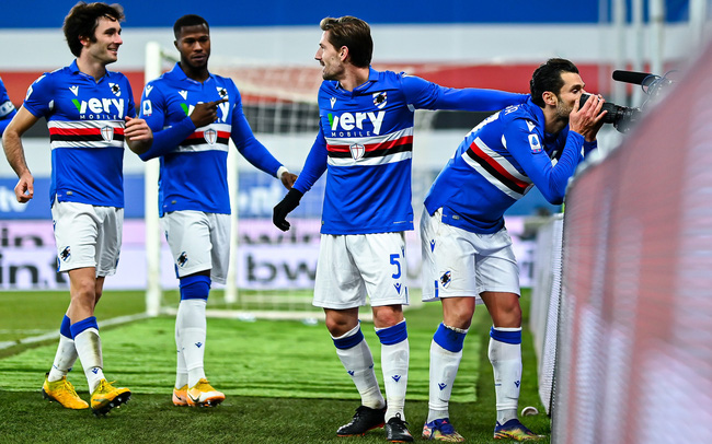 Khi đối đầu với những đội dưới cơ, Sampdoria thường thể hiện rất tốt