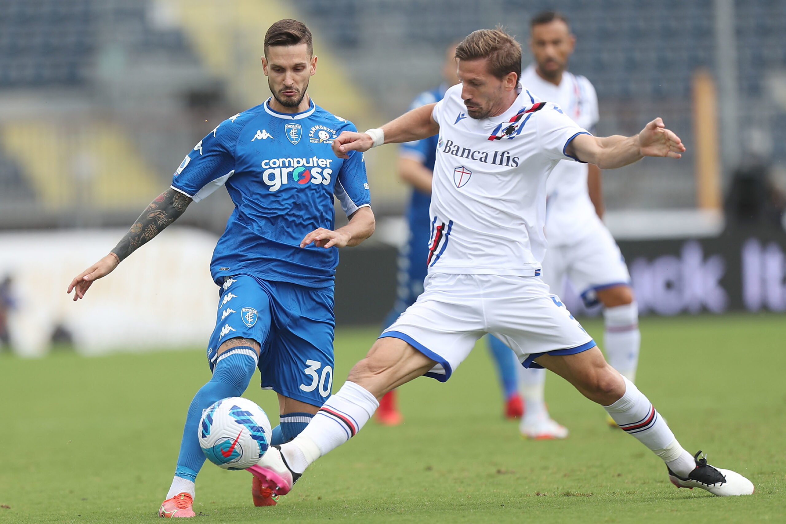 Empoli vs Sampdori từng đối đầu trực nhau trên sân cỏ