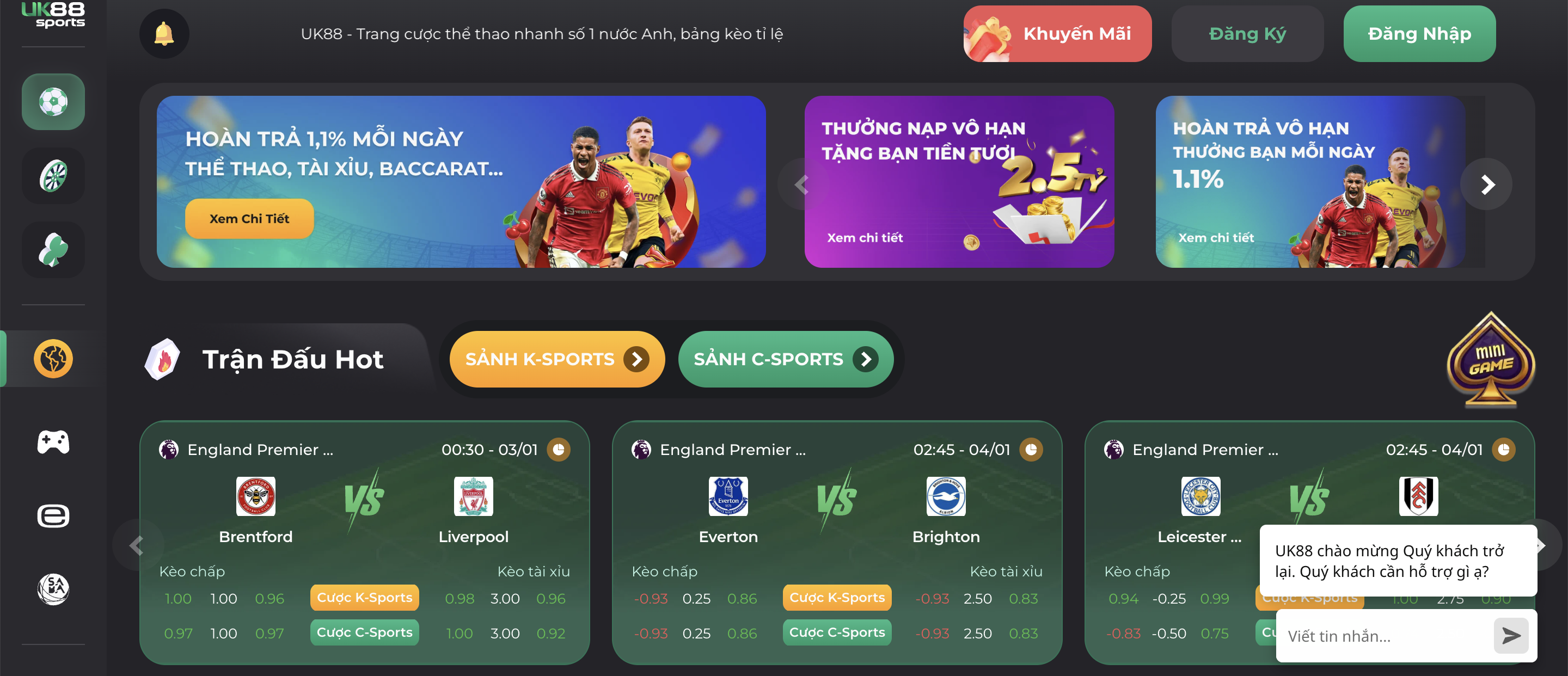 Nhà cái nước ngoài uy tín- UK88 VIP