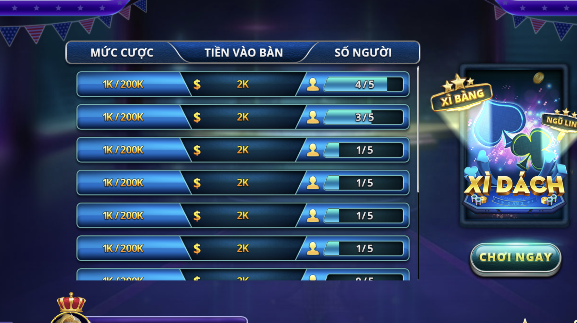 Xì dách hay còn được gọi với cái tên quốc tế quen thuộc BlackJack