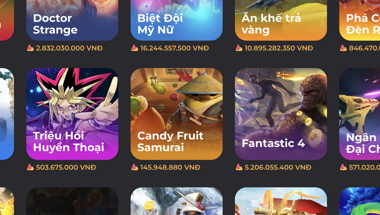 Candy Fruit Samurai là dòng game thuộc thể loại nổ hũ đổi thưởng