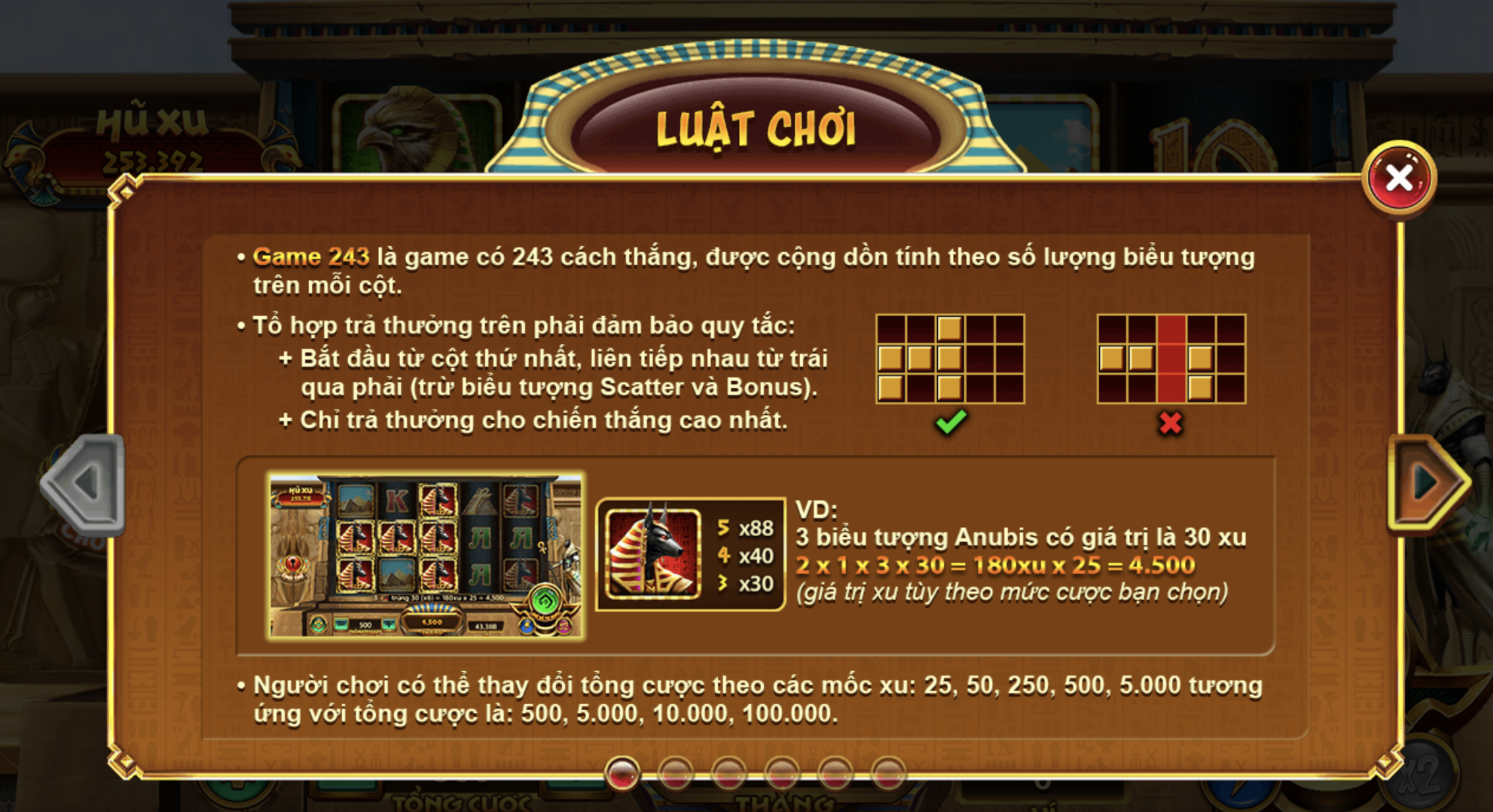 Luật chơi Bí mật Cleopatra cực đơn giản