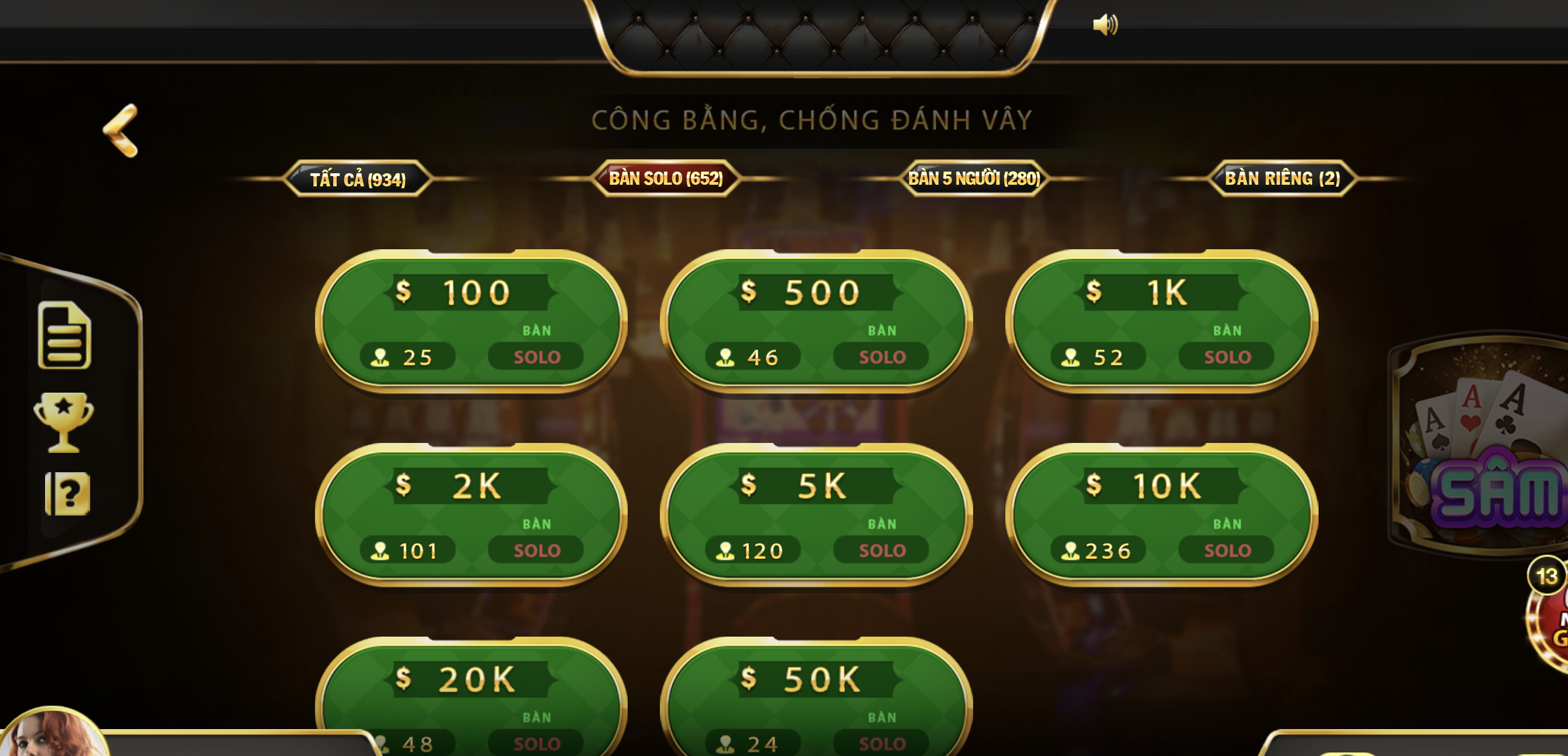 Tại game bài Sâm của UK88 sẽ có các thuật ngữ riêng biệt