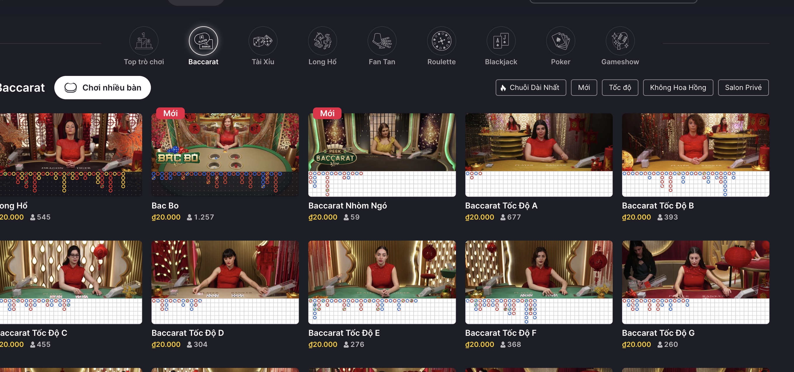 Casino Baccarat được anh em biết đến là địa điểm khá thú vị