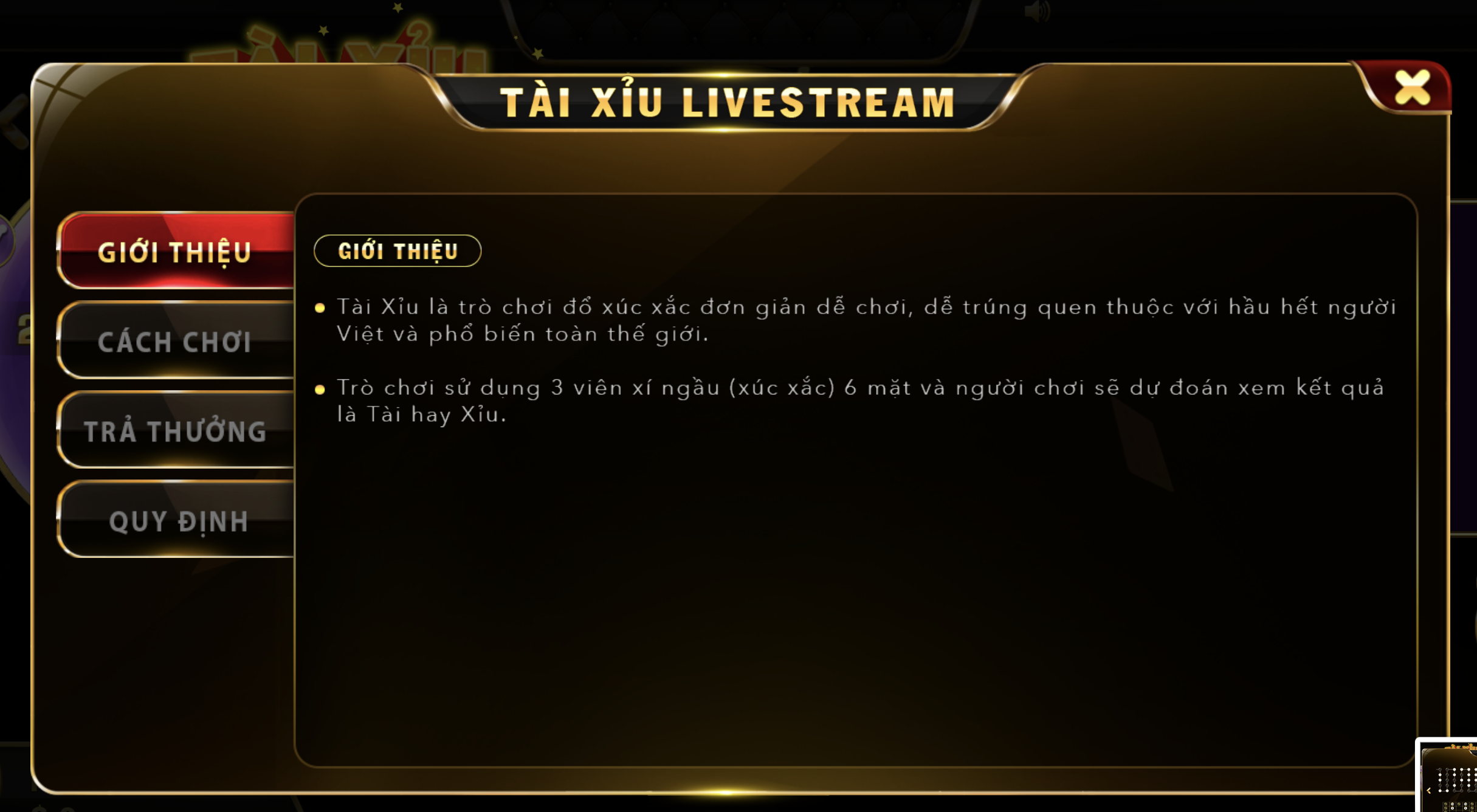Kinh nghiệm chơi Tài xỉu Livestream sẽ là điều giúp anh em đạt được chiến thắng nhanh hơn
