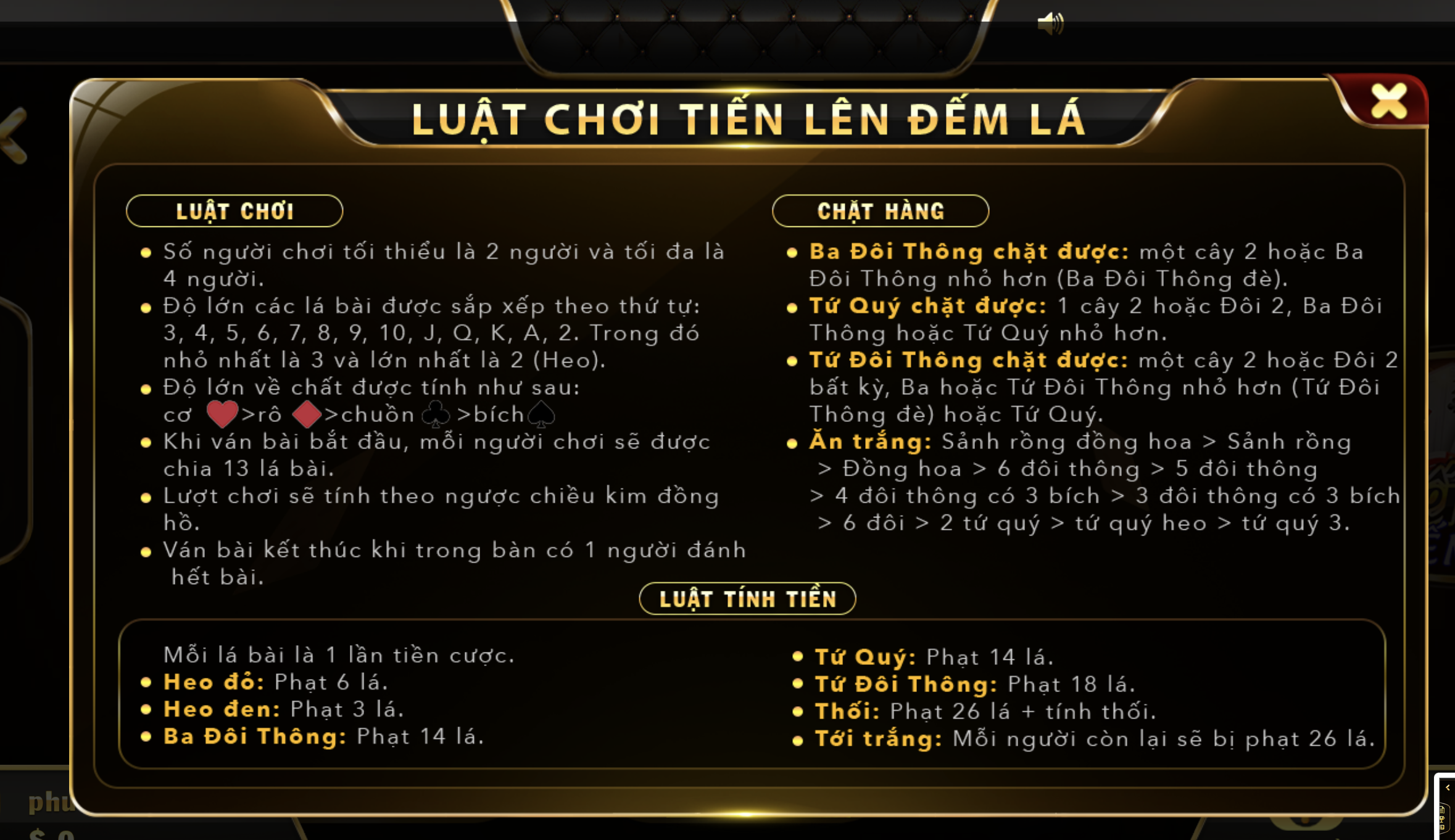 Các tình huống sẽ xảy ra khi đánh Tiến lên đếm lá UK88 VIP
