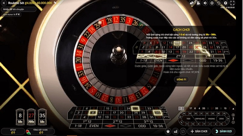 Một vài lưu ý khi tham gia chơi Roulette Live tại nhà cái UK88
