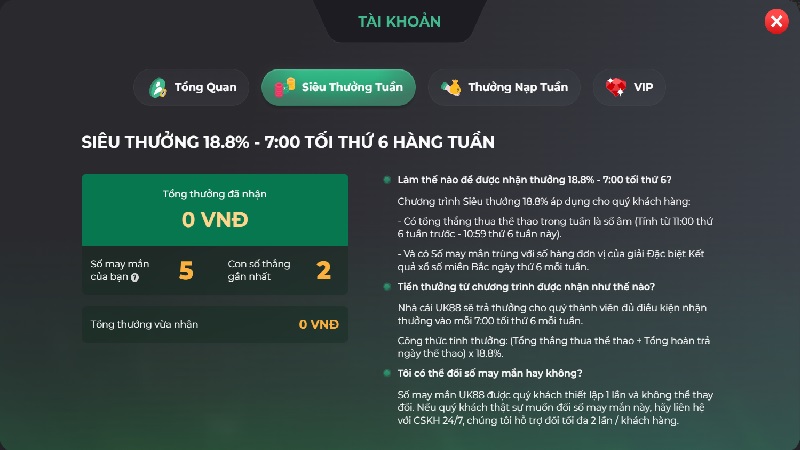 Hướng dẫn người chơi tham gia nhận khuyến mãi uk88
