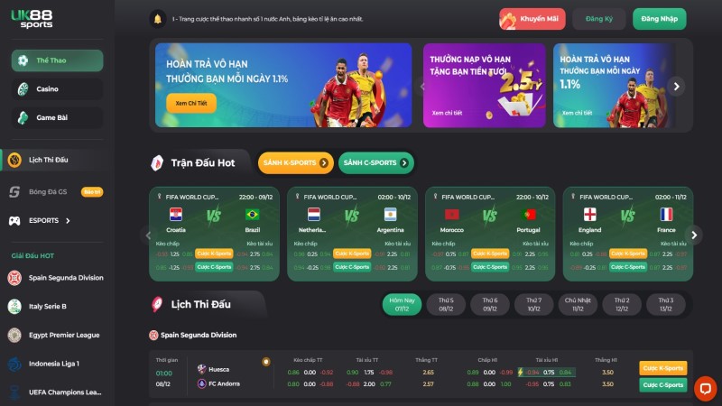 UK88 VIP- vua cá cược thời đại mới