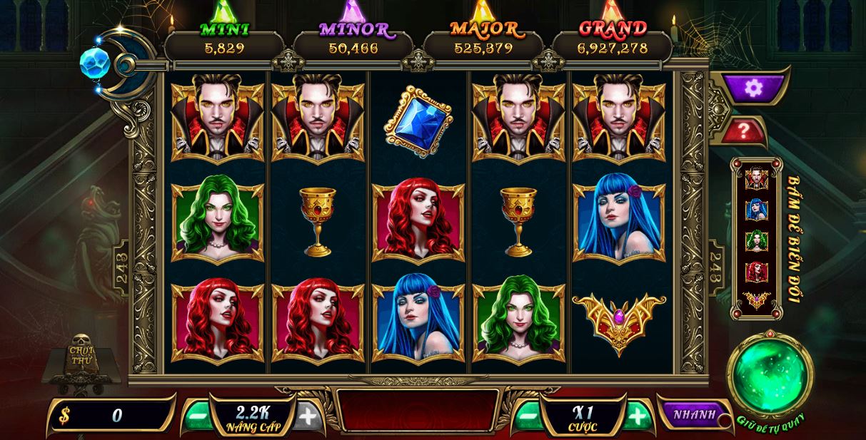 Giao diện nổ hũ của tựa game siêu hot đến từ UK88 vip