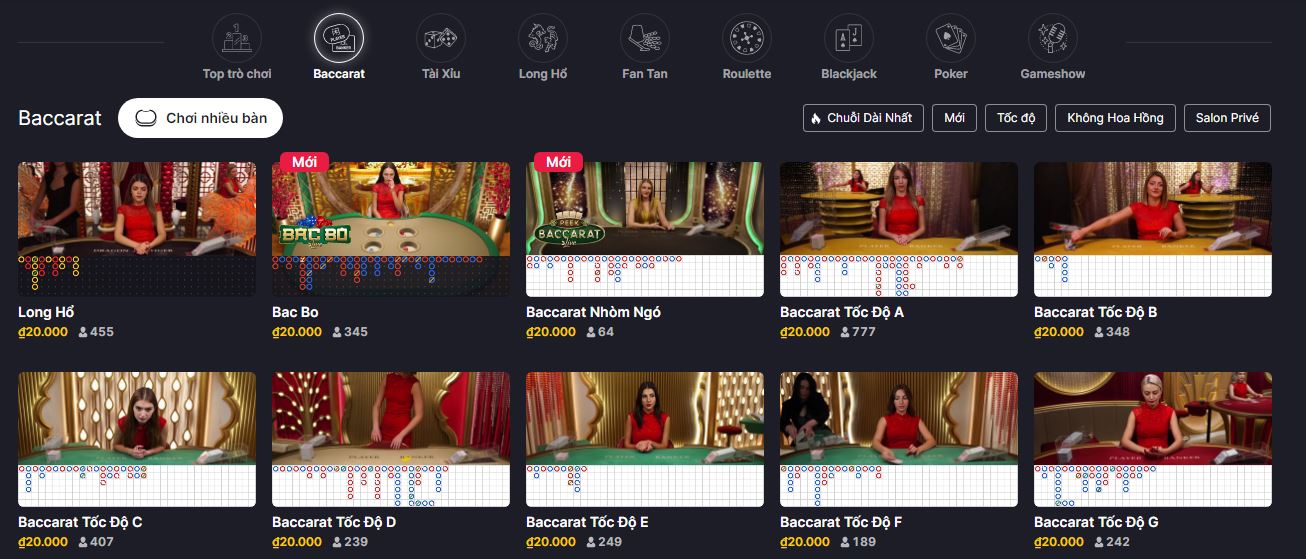 Tựa game Baccarat tại nhà cái UK88 có gì thú vị?