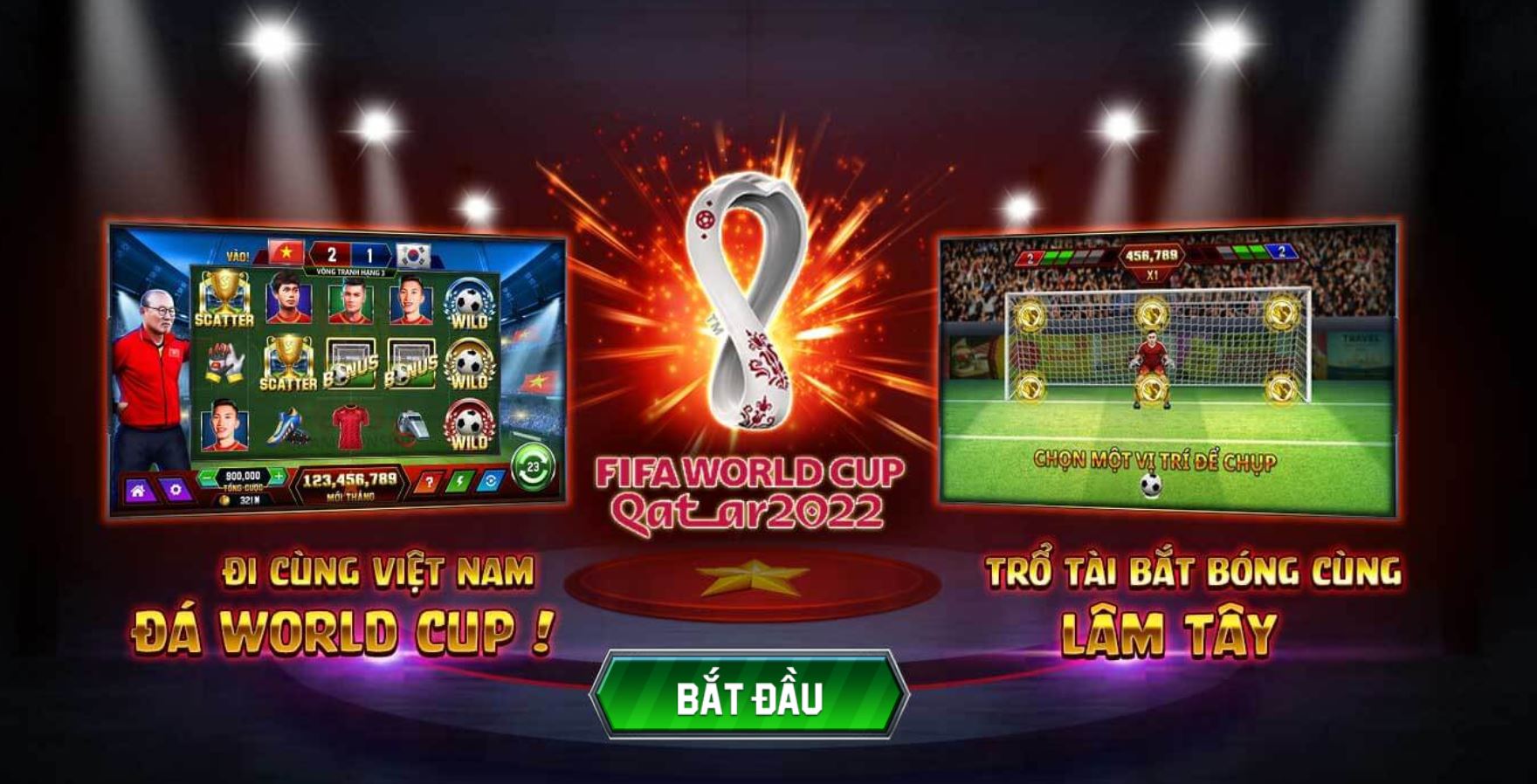 Giới thiệu tựa game nổ hũ Đường đến Qatar tại UK88