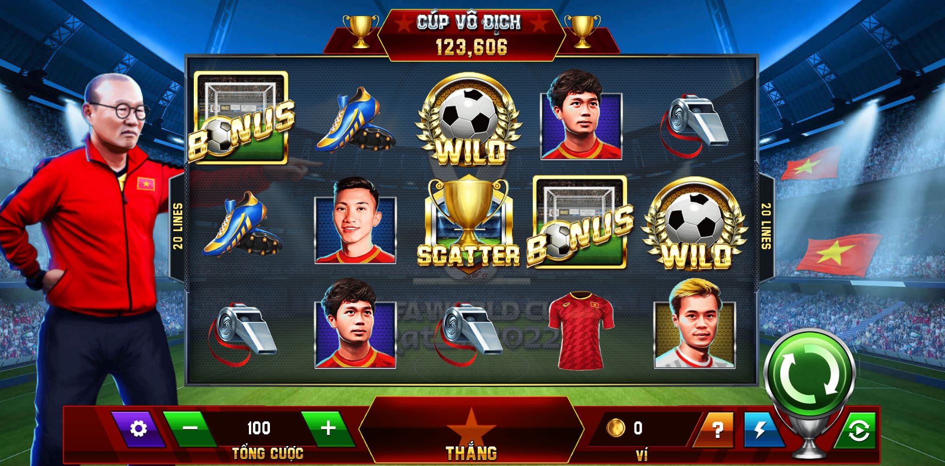 Quy chế nổ hũ trong game Đường đến Qatar UK88 vip